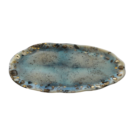 Handcrafted Resin Trinket Tray - Milky Way