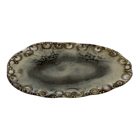 Handcrafted Resin Trinket Tray - Moonglow