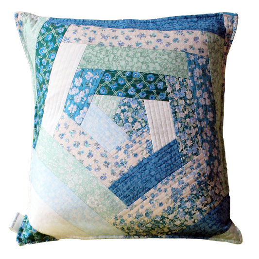 Patchwork Quilted Cushion - Liberty
