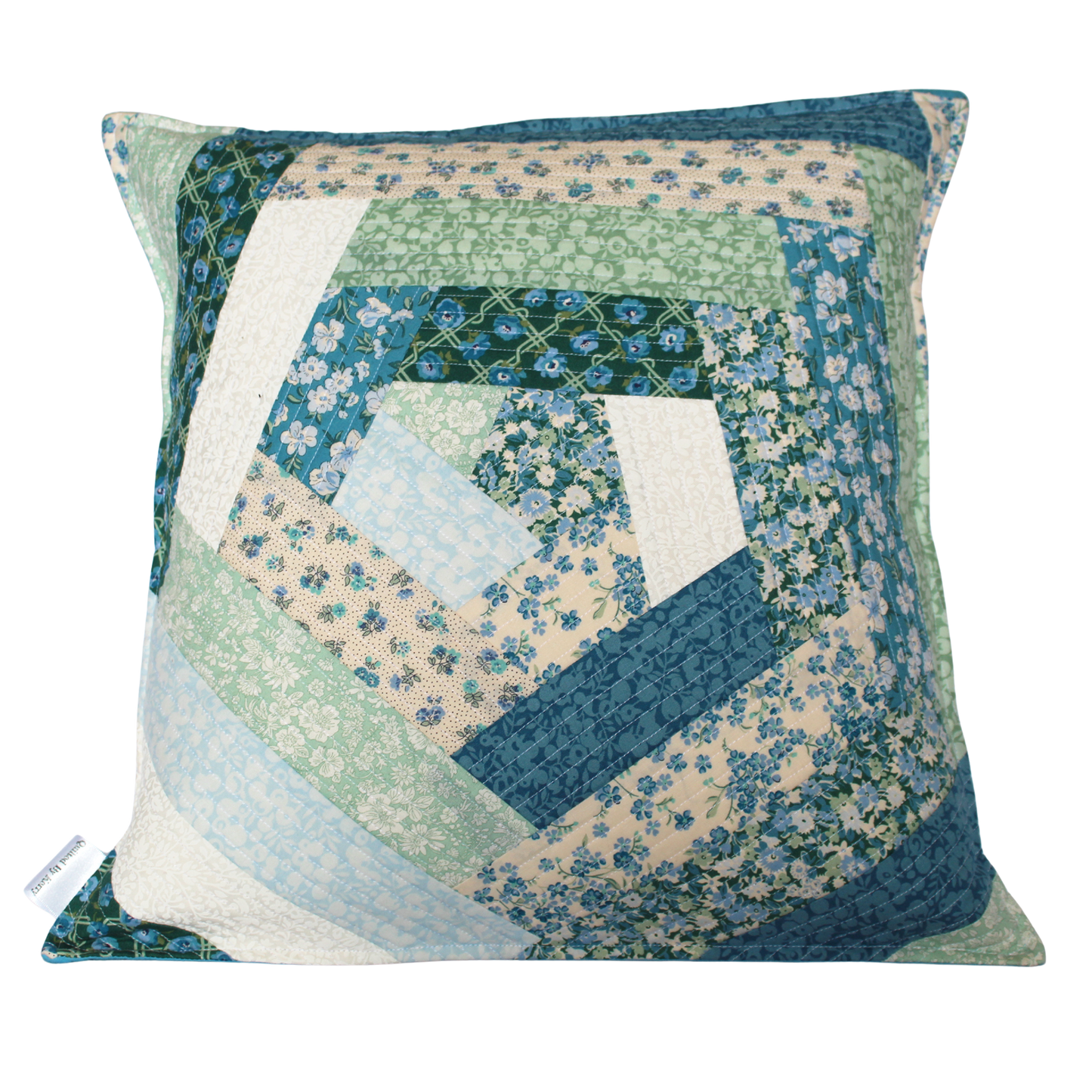 Patchwork Quilted Cushion - Liberty