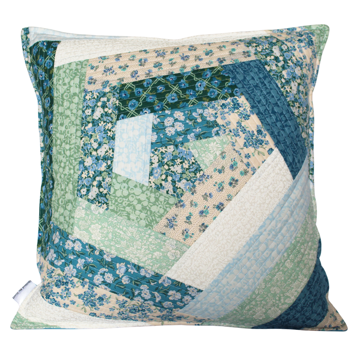 Patchwork Quilted Cushion - Liberty